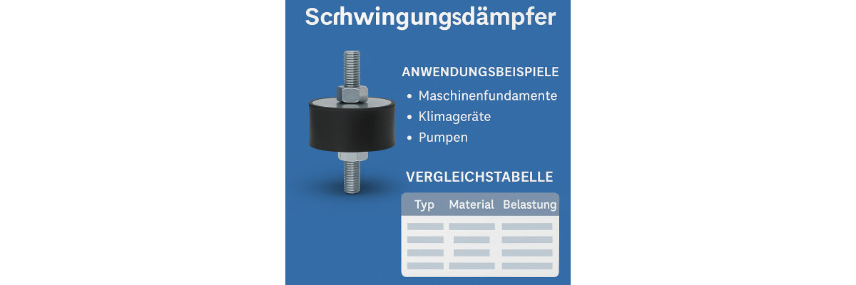 🛠️ Wie funktionieren Schwingungsdämpfer? – Technik, Anwendung &amp; Vergleich - 