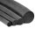 Moosgummirundschnur EPDM schwarz, ringsum mit Haut