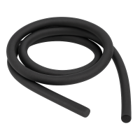 Moosgummirundschnur EPDM schwarz, ringsum mit Haut 30 mm