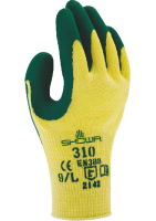 SHOWA 310 EU Handschuh gelb/grün L/9