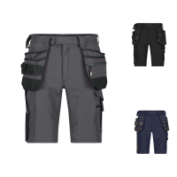 DASSY® Aurax Stretch-Arbeitsshorts mit Holstertaschen