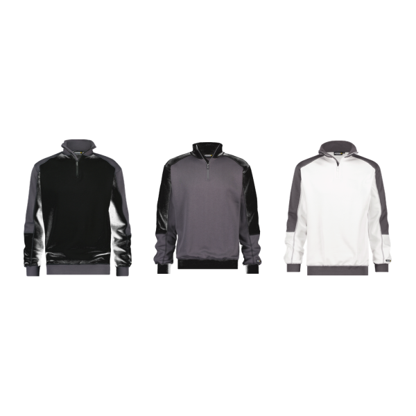 DASSY® Basiel, zweifarbiges Sweatshirt