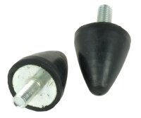 Gummi-Metall-Puffer Typ P/DP einseitig Außengewinde