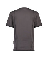 DASSY® Kinetic T-Shirt Arbeit kurzarm anthrazitgrau/schwarz XS