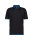 DASSY® Orbital Poloshirt schwarz/azurblau 2XL
