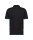 DASSY® Orbital Arbeitspoloshirt – D-FX Flex | 97% Baumwolle Piqué | Strickkragen | Ideal zur Firmenveredelung | XS–4XL schwarz/azurblau 2XL