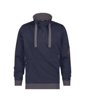 DASSY® Stellar Sweatshirt nachtblau/anthrazitgrau L