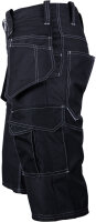 JOB Zunftbermuda QUEBEC | Zu[Q]nft Design | Sommerpilot | 3M Reflex | CORDURA Taschen | schwarz | 51255