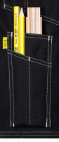 JOB Shorts JAM! | Canvas + CORDURA® | 3M Reflexeffekte | weiße Kontrastnähte | schwarz | 51552
