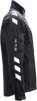 JOB Sommer-Soft Shell Jacke ULI III | Stretch | Winddicht | Wasserabweisend | YKK RV | Reflexeffekte | schwarz | 100414