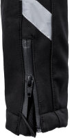 JOB Dachdecker Sommer-Soft Shell Jacke KENT | gesticktes Logo | Stretch | Winddicht | YKK RV | Reflexeffekte | schwarz | 100410