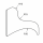Weich-PVC Kantenschutzprofil mit Stahlklemmband | Klemmbereich 0,8–1,0 mm | schwarz | DIN 16941 3A | | Meterware