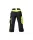 ARDON®NEON 3/4 Piratenhose | CORDURA® Knieschutz | Belüftungs-RV | Werkzeugtaschen | Reflexpaspel | Schwarz/Neongelb | Gr. 46–66