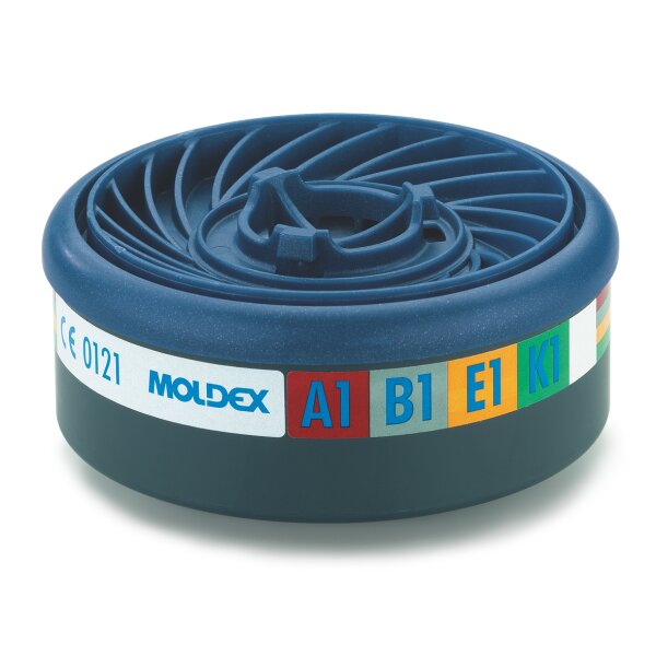 MOLDEX 9400 Gasfilter A1B1E1K1, für Serie 7000 + 9000 EasyLock®, organische Gase, anorganische Gase, Saure Gase und Ammoniak