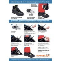 Lupriflex 3-216 Hunter Low 2‑in‑1 – S3 + Schnittschutz Klasse 1