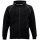 JOB Dachdecker-Hoodie-Sweat-Jacke OSLO schwarz